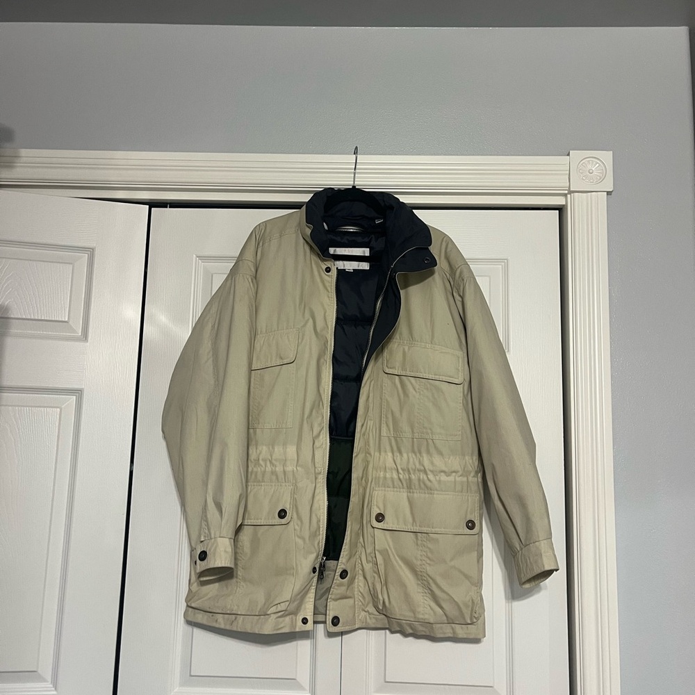 London Fog Khaki and Navy Field Jacket